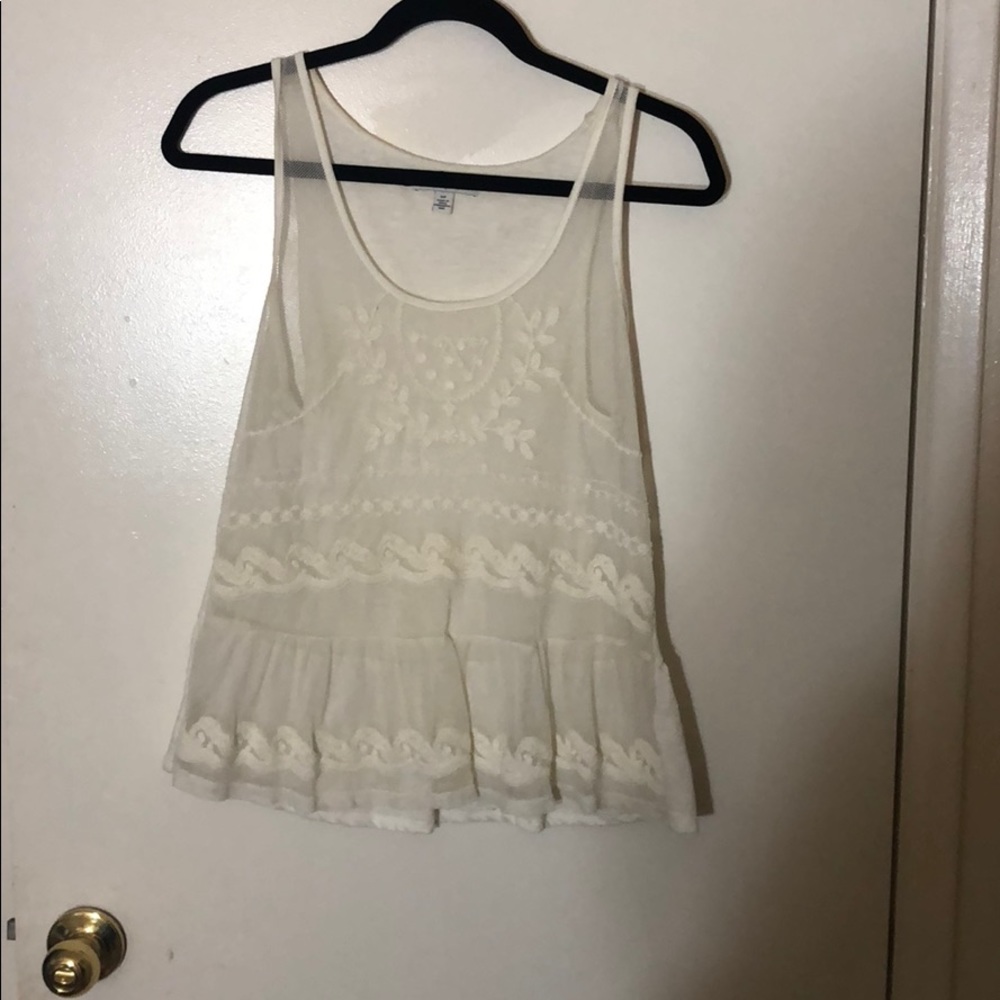 American eagle lace blouse